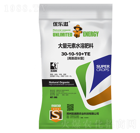 �ߵ����L�ʹ���Ԫ��ˮ�ܷ�30-10-10+TE-��(y��u)����-�P��˹