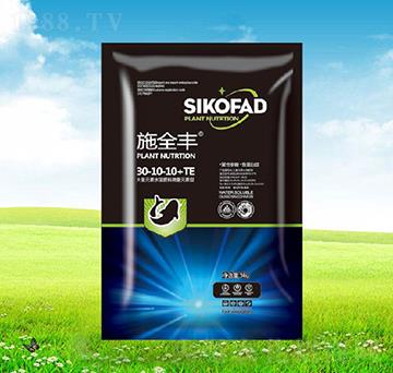 ̼ø��ֲ�����Ԫ��ˮ�ܷ�30-10-10+TE-ʩȫ�S-����